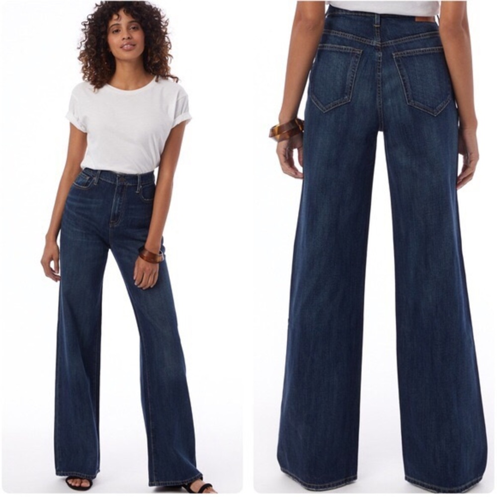 NWT ABLE Wide Leg High Waisted Jeans Size 26